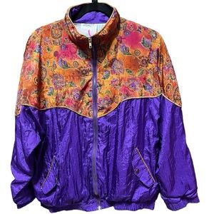 VINTAGE AVAIT 1990's Windbreaker Sport Jacket Women's Size Medium